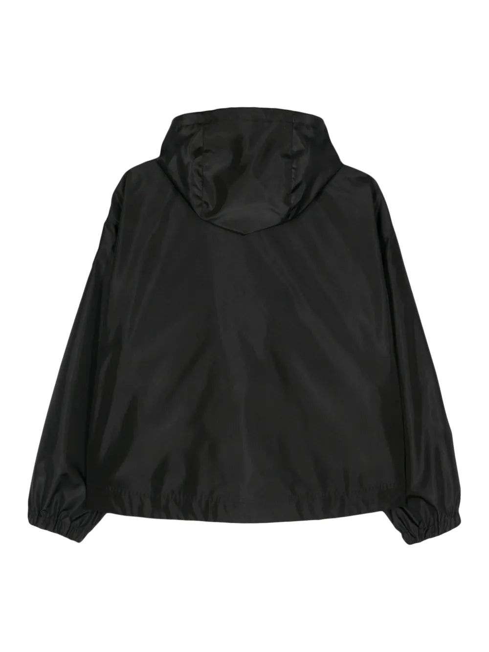 Logo-Appliqué Hooded Jacket