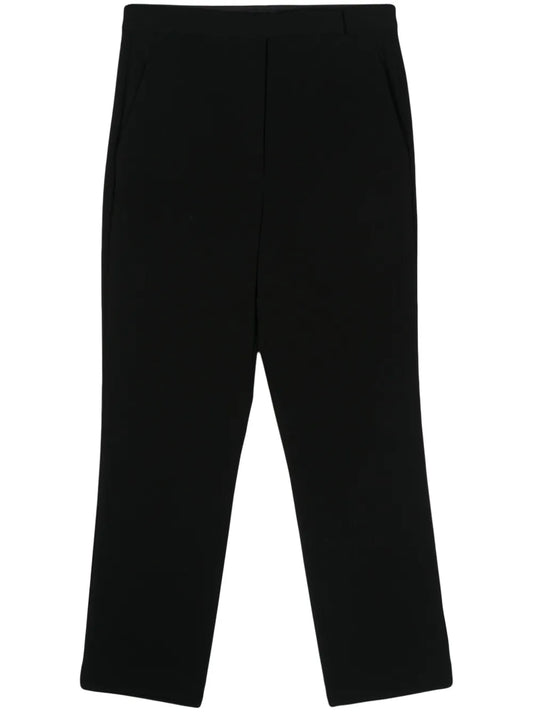 Crepe Cropped Trousers