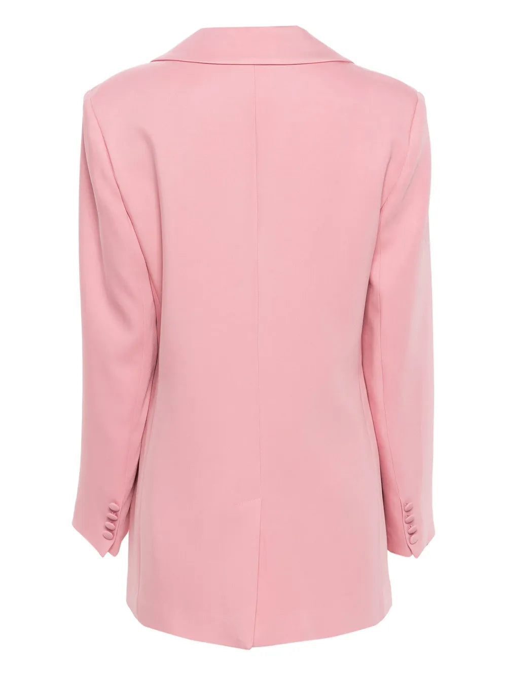 Peak-Lapels Single-Breasted Blazer