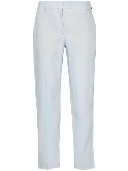 Mid-Rise Tapered Trousers