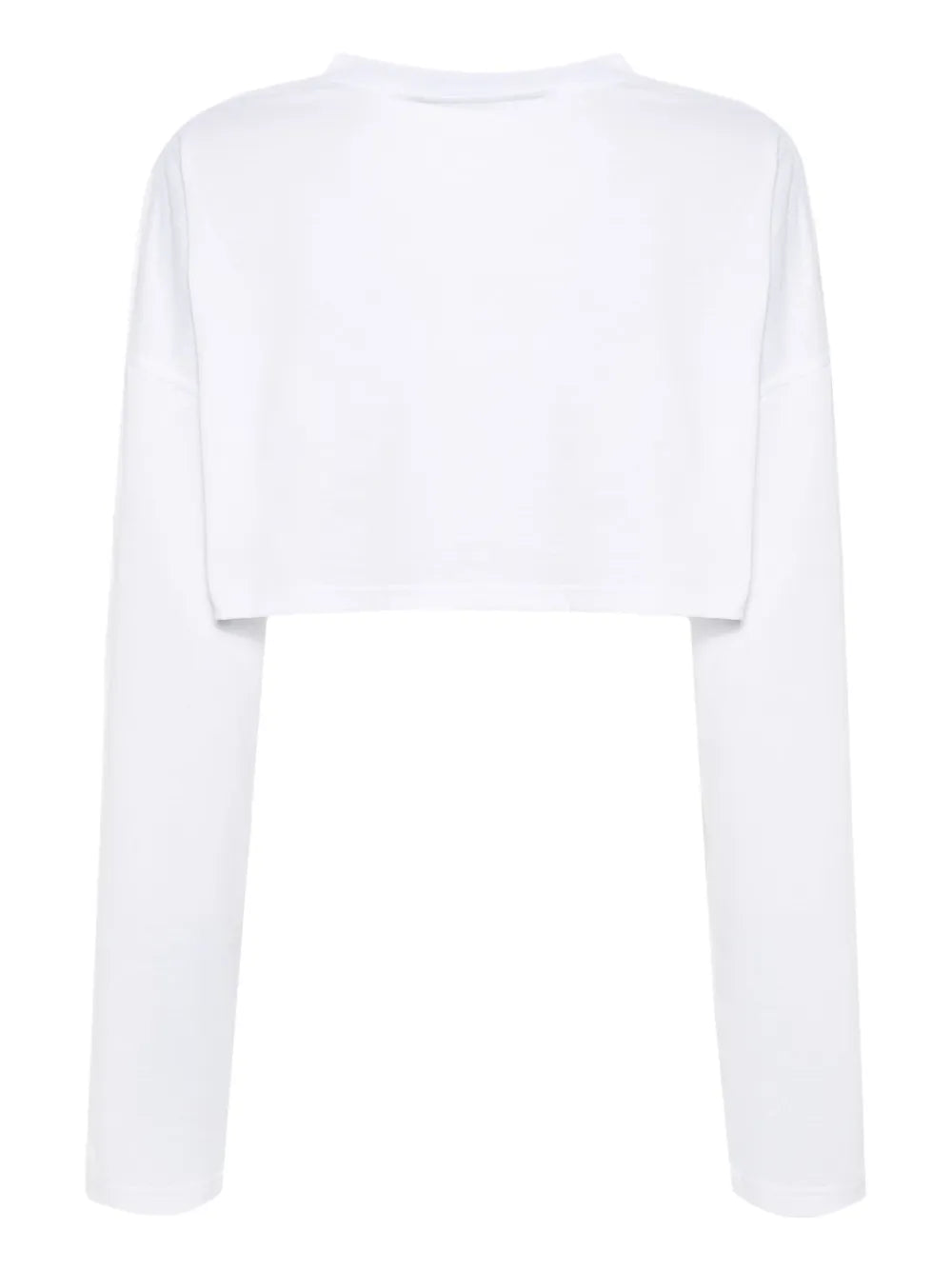 Logo-Appliqué Cropped T-Shirt