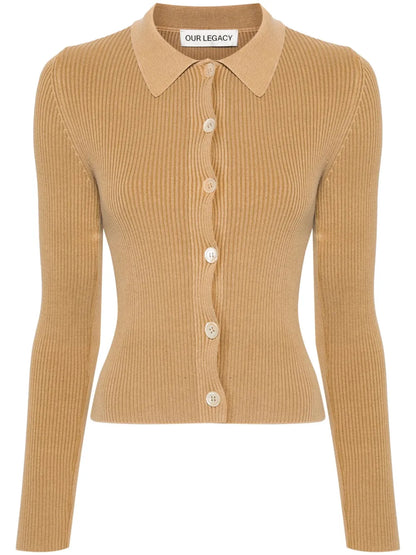 Mazzy Fine Ribbed Cardigan