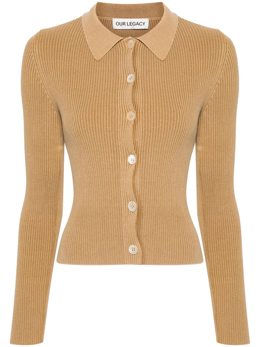 Mazzy Fine Ribbed Cardigan