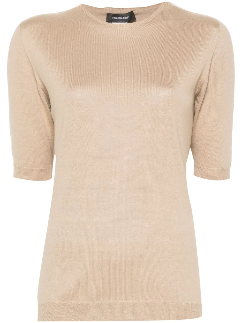 Fine-Ribbed Top