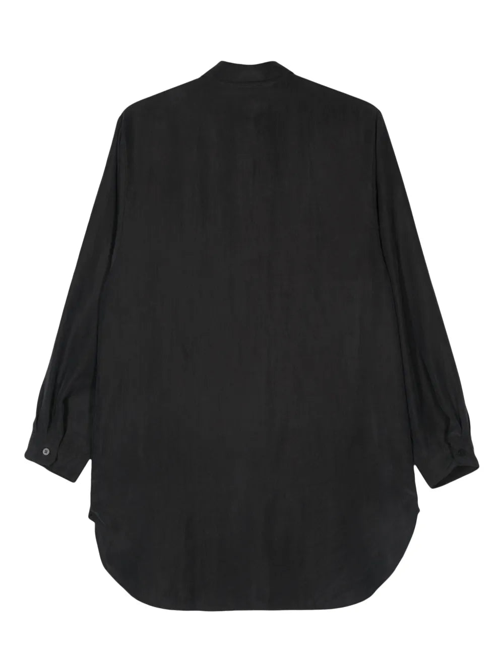 Long-Sleeve Silk Shirt