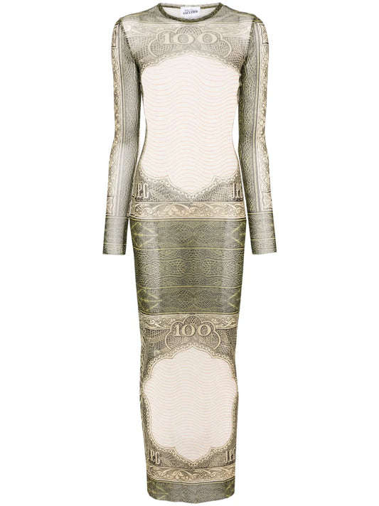 Catrouche Mesh Maxi Dress