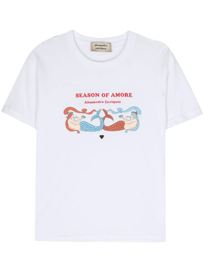 Season Of Amore Cotton T-Shirt