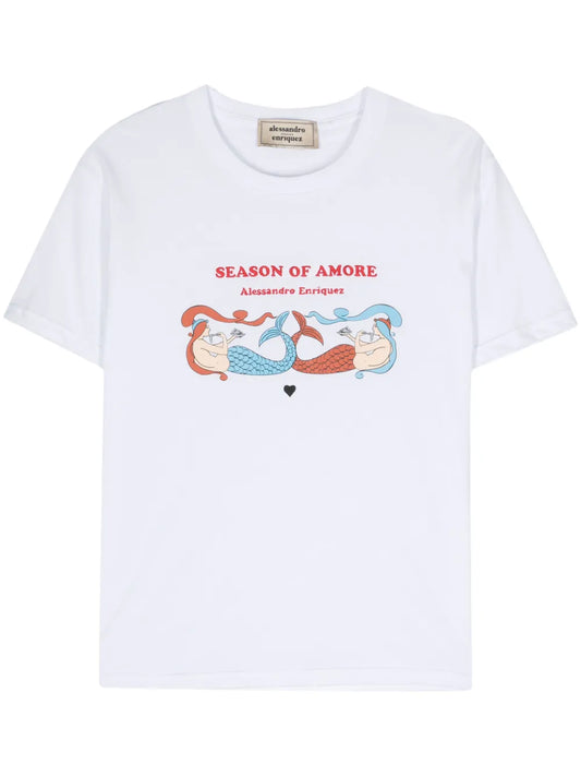 Season Of Amore Cotton T-Shirt