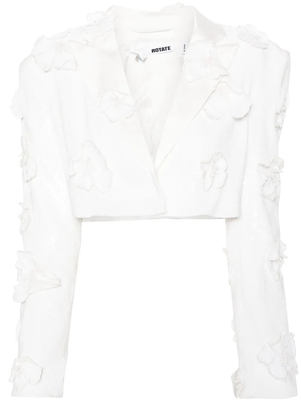 Sequinned Cropped Blazer