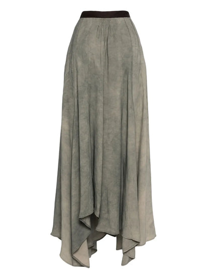 Distressed-Effect Skirt
