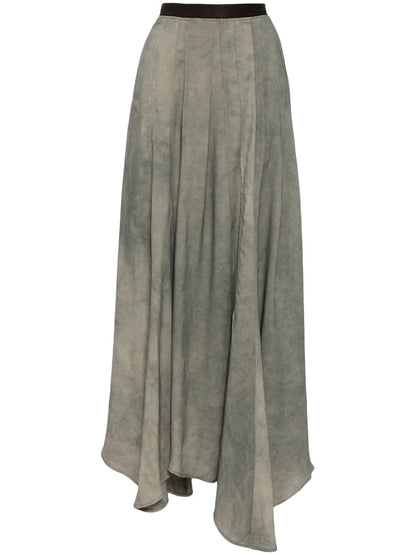 Distressed-Effect Skirt