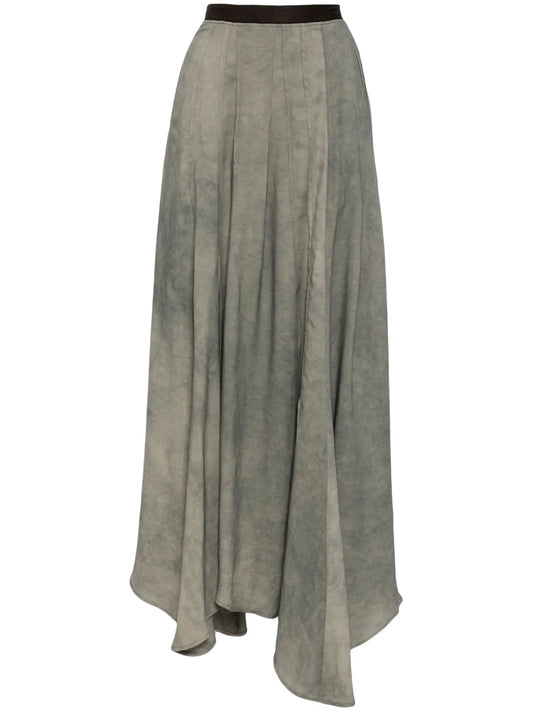 Distressed-Effect Skirt