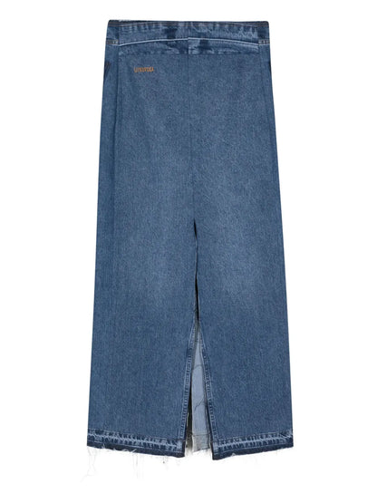 Elise Denim Maxi Skirt