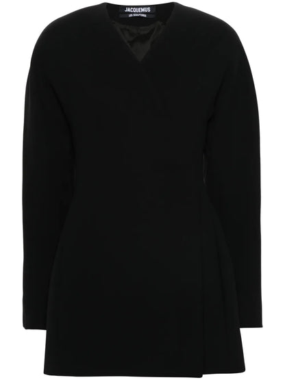 La Oval Robe Mini Dress