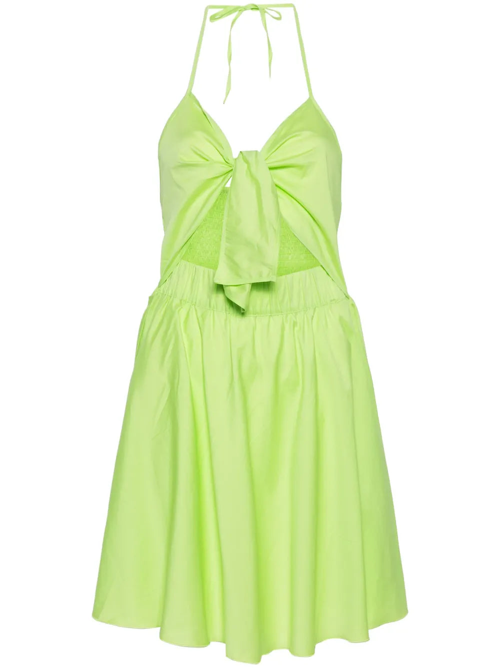 Halterneck Sleeveless Mini Dress