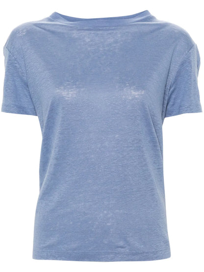 Short-Sleeve Linen T-Shirt