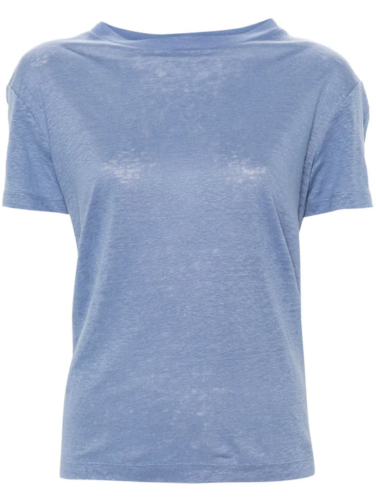 Short-Sleeve Linen T-Shirt
