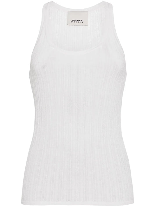 Dorsia Open-Knit Top