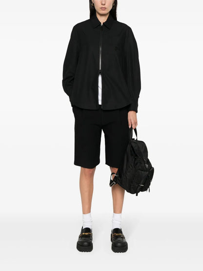 Zip-Up Overshirt