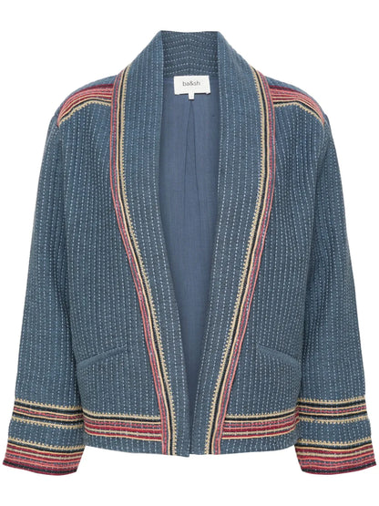Ciago Striped Cotton Jacket