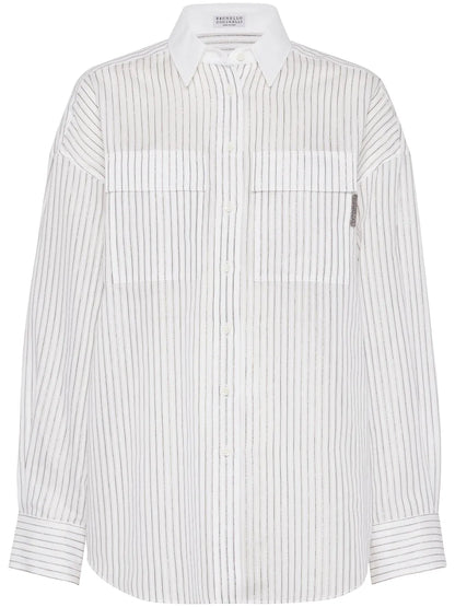 Striped Long-Sleeve Shirt