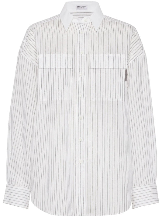 Striped Long-Sleeve Shirt