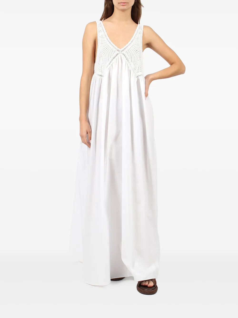 Poplin Maxi Dress