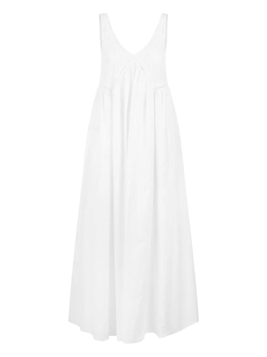 Poplin Maxi Dress