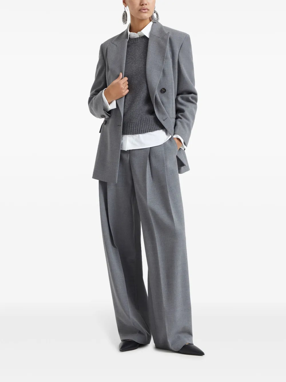 Crew-Neck Cashmere Jumper