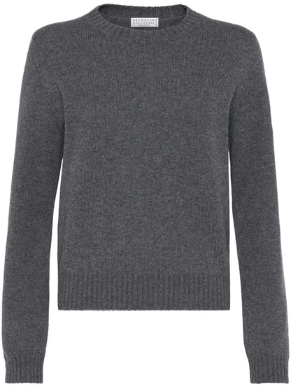 Crew-Neck Cashmere Jumper