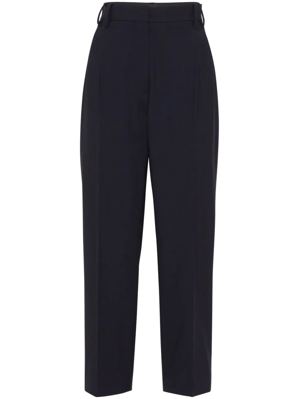 Pleated Tapered Trousers