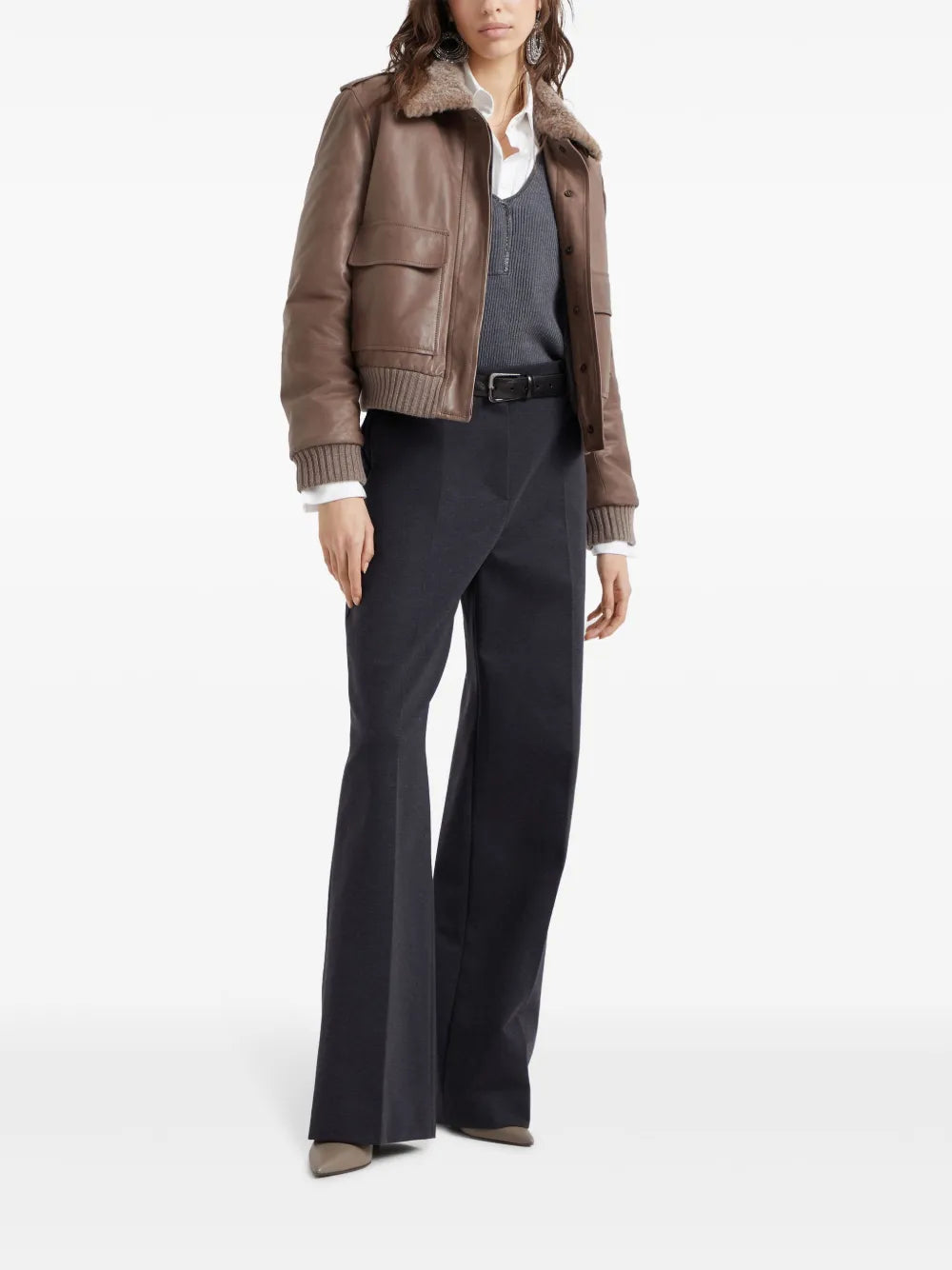 Wide-Leg Trousers