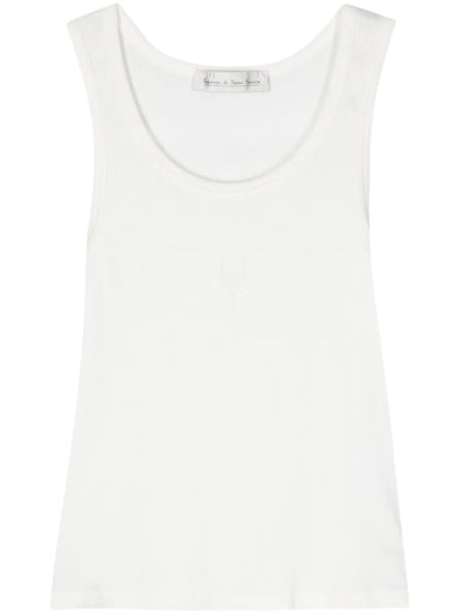 Logo-Embroidered Tank Top