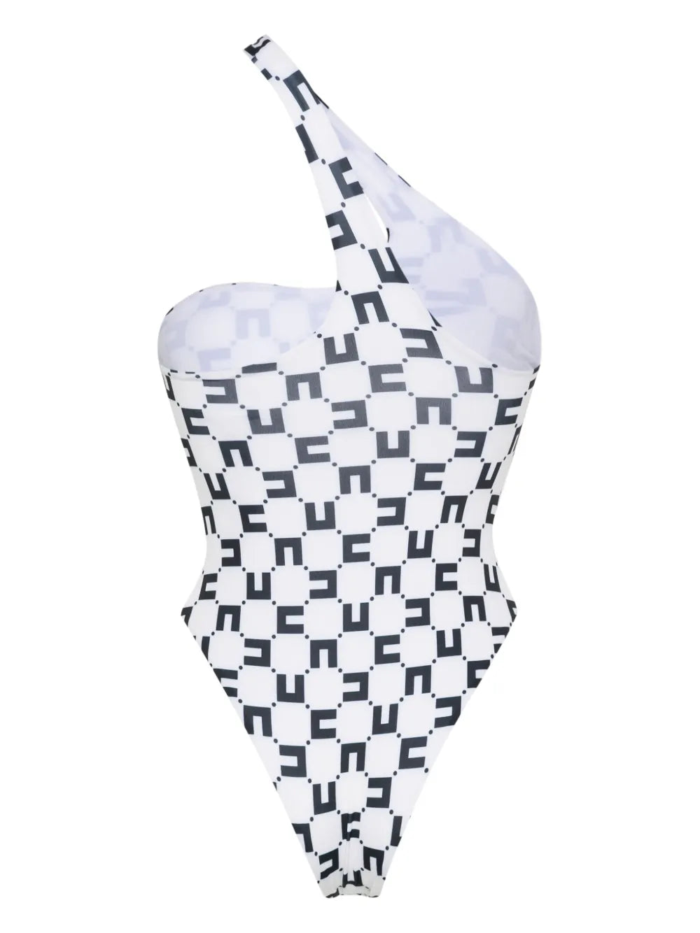 Chain-Detail Monogram Swimsuit