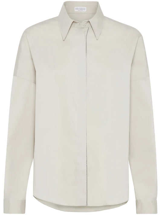 Monili-Embellished Shirt
