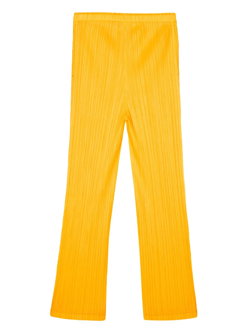 Plissé High-Waisted Leggings