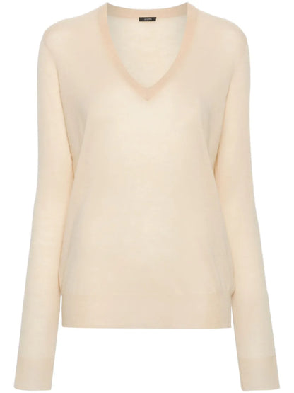 V-Neck Cashmere Jumper