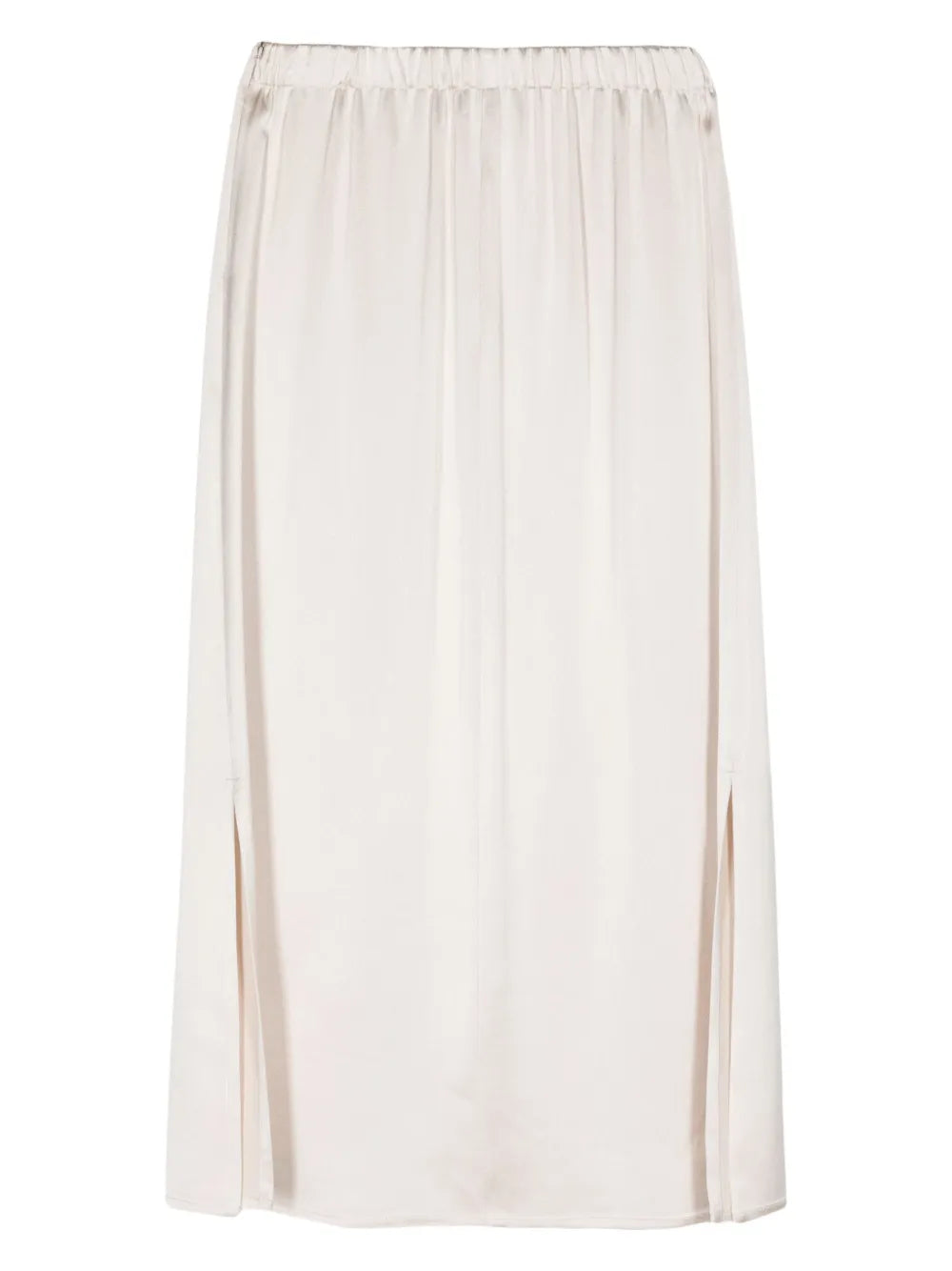Bead-Detailed Straight Midi Skirt