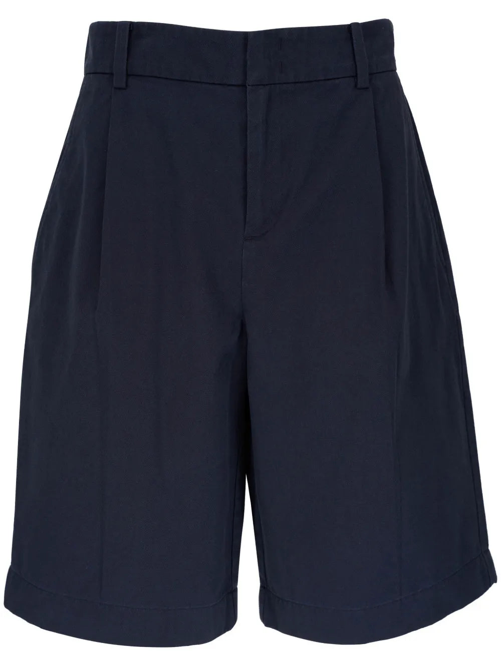Elasticated-Waist Cotton Shorts