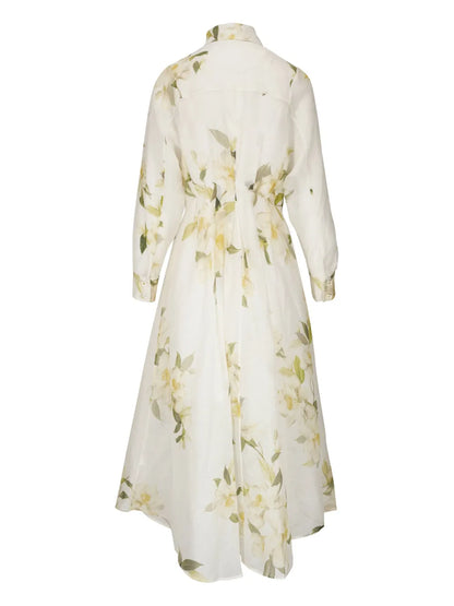 Harmony Floral-Print Midi Dress