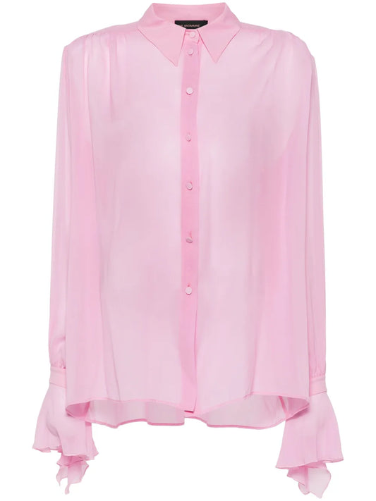 Peony Semi-Sheer Shirt