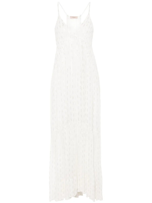 Sequinned Georgette Slip Dress