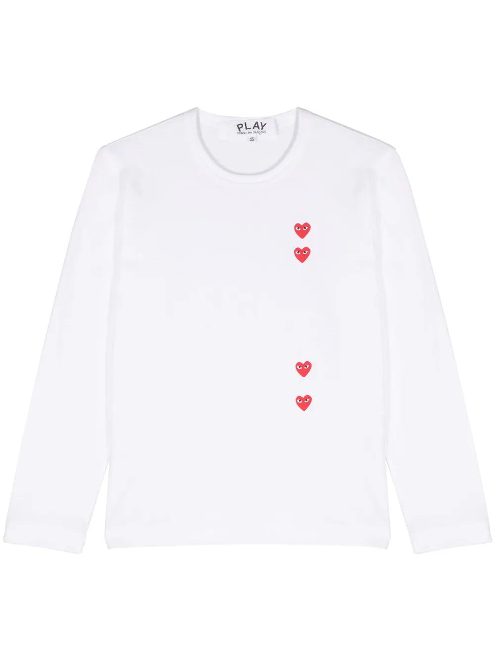 Heart-Print Cotton T-Shirt