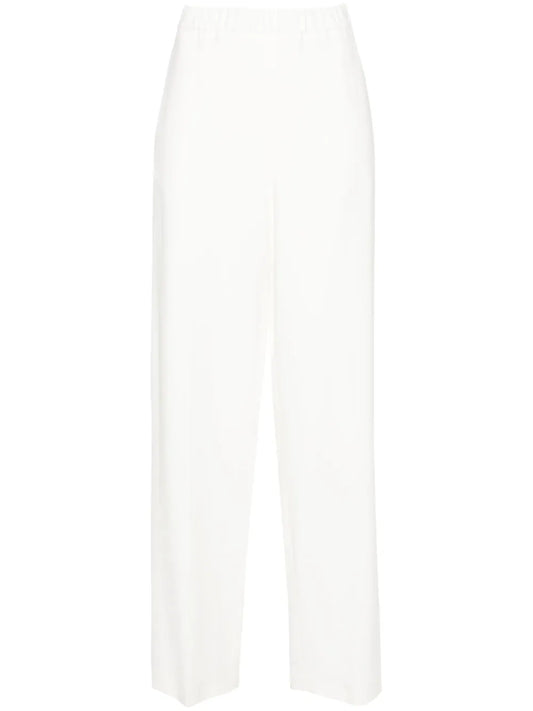 Elasticated-Waistband Trousers
