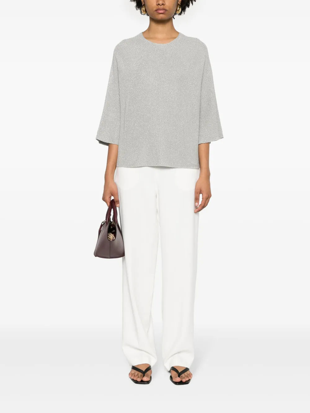 Elasticated-Waistband Trousers
