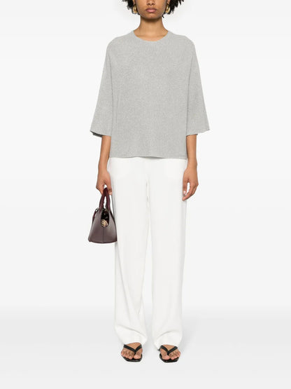Elasticated-Waistband Trousers