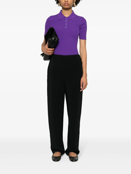 Elasticated-Waistband Trousers