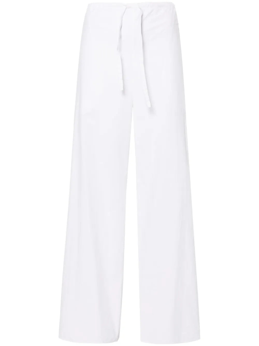 Jugi Drawstring-Waist Cotton Trousers