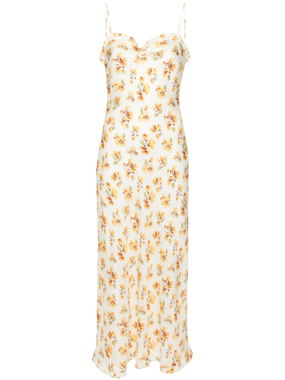 Calsi Floral-Print Midi Dress