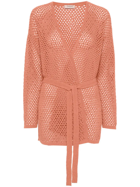 Crystal-Embellished Cardigan